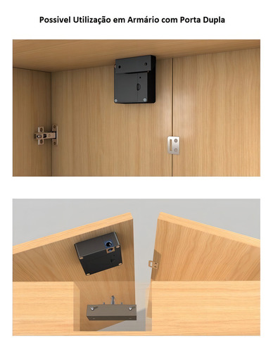 Cerradura invisible para muebles, App Ttlock, cajones y puertas, 5 V