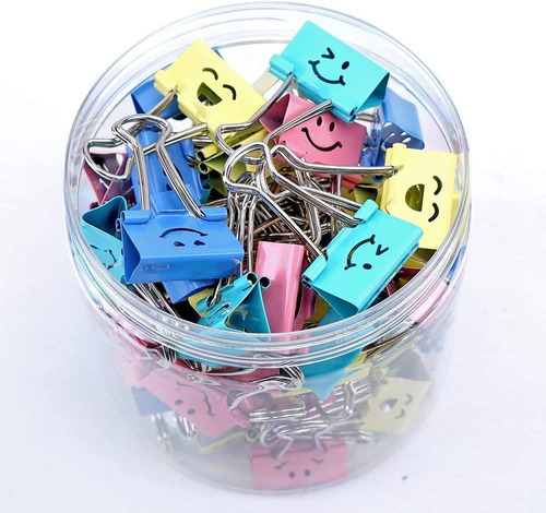 Binder Clips, Limque Paper Clips ,paper Clamps With Colored