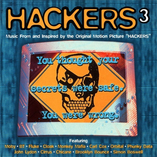 Hackers³ - Soundtrack Cd Moby Chicane Carl Cox P78