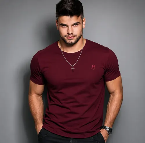 MLB 3440857617 Camiseta Masculina Polo Wear Algodo Premium Lisa Original JM