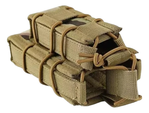 Porta Cargadores Mag M4 Secundaria Tácticos Airsoft Doble