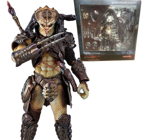 Alien Vs. Figma 109# Predator 2 Takegani Figura Juguete Mode