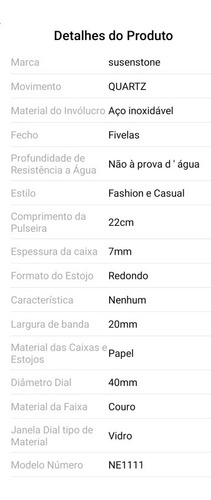 Lindos 2 Pcs Relogio Casal Luxo Pulseira De Couro Aço Inox!!