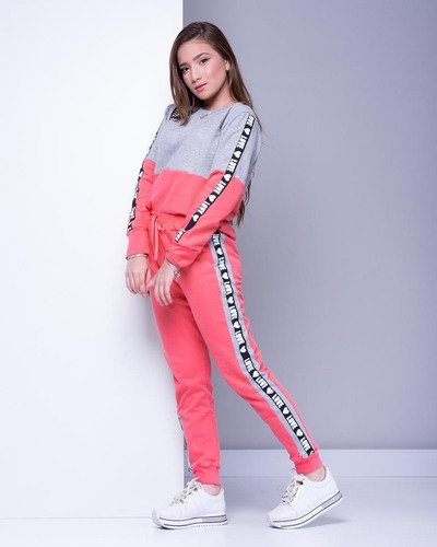 Imagem 4 de 9 de Conjunto De Frio Inverno Moletom Flanelado Infantil Juvenil