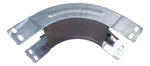 Bandeja Lisa Curva Vertical, Externa 100x50 Zn