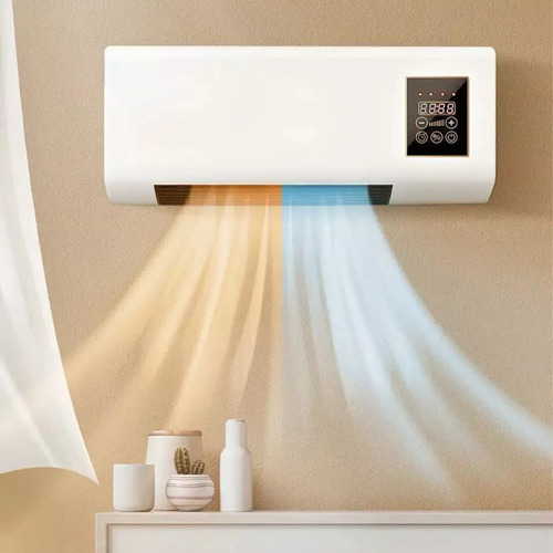 Calefactor Aire Frio Caliente Control Remoto Pared
