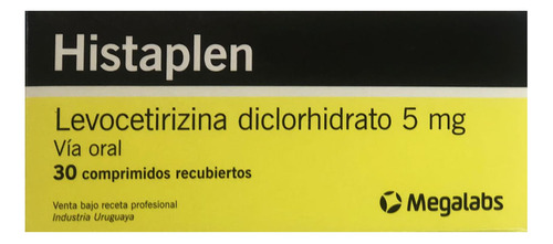 Levocetirizina Histaplen X 5 Mg 30 Comprimidos