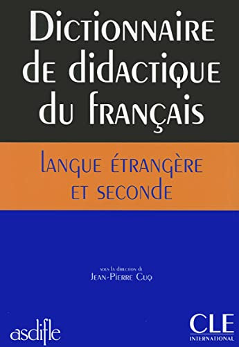 Libro Dictionnaire De Didactique Du Francais Langue Etranger