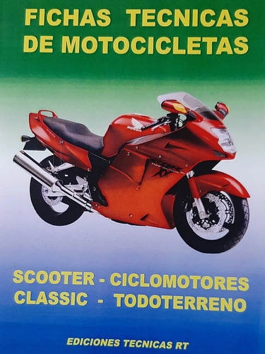 Manual  Fichas Técnicas De Motocicletas  Honda  -  Rt