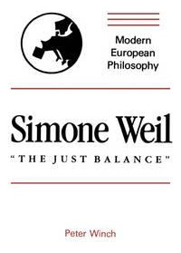 Libro Modern European Philosophy: Simone Weil:  The Just ...