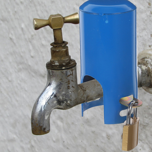 Cerradura De Grifo De Agua Para Exteriores, Cerradura De