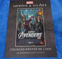 Comprar Livro Filmes Marvel Studios Fase 1 - 40 Pôsteres Destacáveis