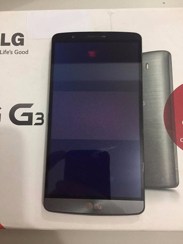 LG G3 D855 - 16gb Com Carregador S/ Fio 4g Mancha No Display