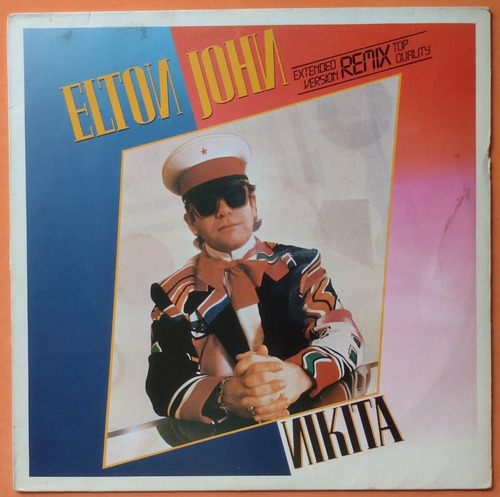 Lp Elton John Nikita 85 Extended Version Remix Single Vinil (Usado)