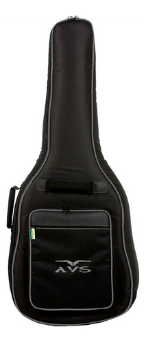 Bag Capa Para Violão Folk Alcochoada Extra Luxo Avs