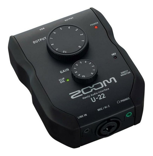 Zoom Zu22 Interfaz Audio 2 Canales Grabacion Movil Usb 