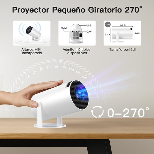 Proyector Hy300 Projector Android Hd