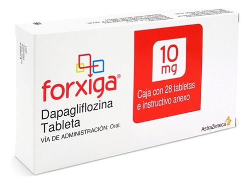 Forxiga Tableta 10 Mg, 28 Tabletas