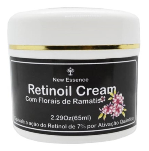 Retinol 7% Com Hialurônico Creme Tratamento Facial Organico Momento de aplicação Dia/Noite Tipo de pele Mista