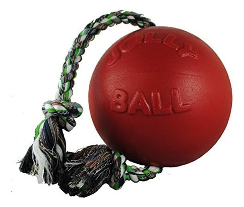 Jolly Pets Romp-n-roll Cuerda Y Pelota De Juguete Para Perro