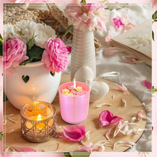 Tondiamo Día Vela Perfumada Vela Rose Aromaterapia Regalo 9