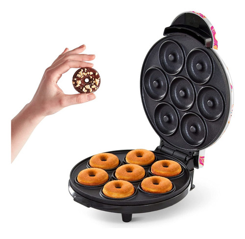 Maquina Para Hacer Mini Donas Marca Dash Original 7 Donuts