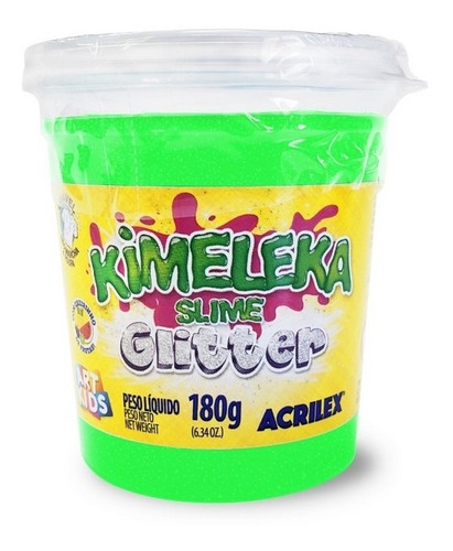 Masa Slime Kimeleka Con Glitter O Metalizada Ar1 96810