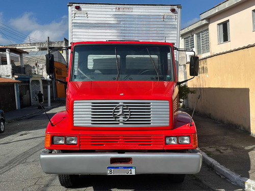 Mb 1218 Caminhão Truck 6x2 Baú De Aluminio 18 Paletes 9,50m