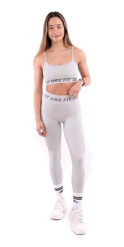 Leggins Curve Seamless Cinza