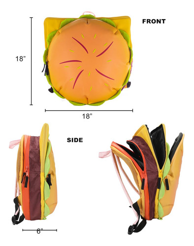 Steven Universe Burger Backpack Bioworld Bp1u4xsun