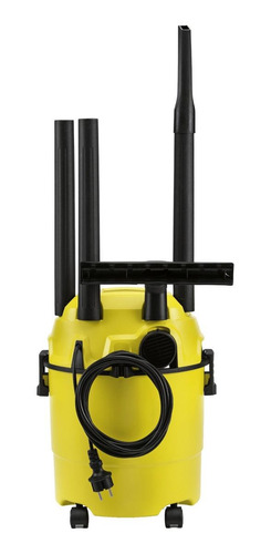 Imagen 2 de 5 de Aspiradora multifunción De tacho Kärcher Home & Garden WD 1 15L amarilla 220V-240V 50Hz/60Hz