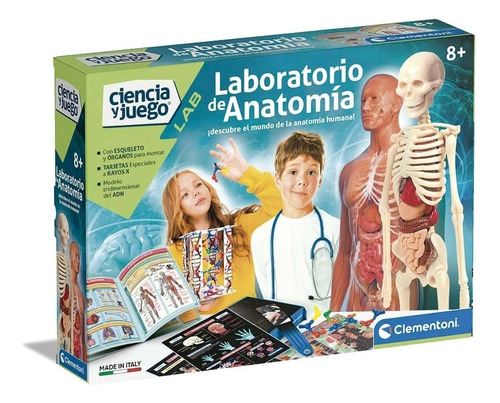 Laboratorio De Anatomía  Clementoni 55485 Juego Educativo