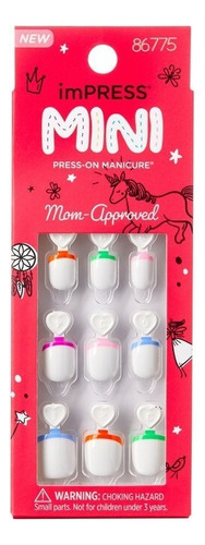 Uñas Impress Kids / Press-on - Besties Multicolor