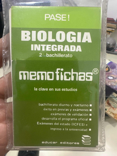 Memofichas - Bilogía Integrada 7 Grado - 1984