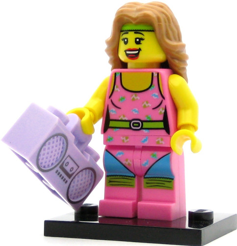 Maestra De Fitness Aerobics Lego Minifiguras Serie 5