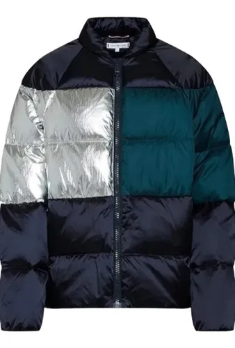 Tommy hilfiger bardot puffer discount
