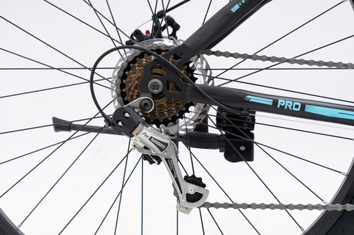 Bicicleta Silverfox Pro Rodado 29 Talle 18 21 Vel Shimano Negra