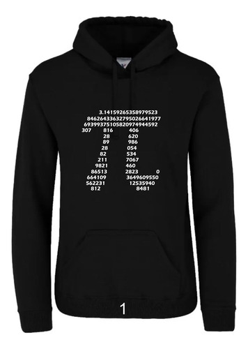 Sudadera Pi Símbolos Matemáticos Para Niño Y Niña