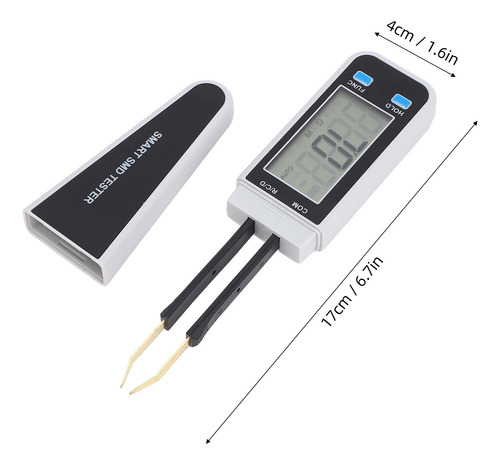 Probador De Componentes Electrónicos Pinza De Prueba Smd Int