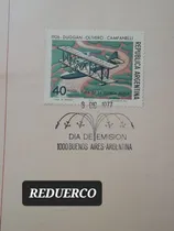 Comprar Cuader Día Emisión Estampilla Día Fuerza Aérea Dugan Olivero