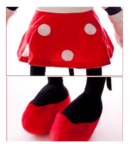 Mickey Mouse Peluche, Mitch De Minnie - 65cm