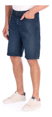 Short Bermuda Holstone Para Hombre De Mezclilla Slim