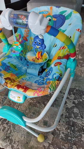 Imagen 3 de 5 de Silla Vibración Baby Einstein Mecedora Musica