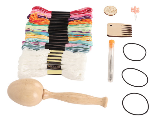 Kit Para Zurcir Huevos Para Calcetines, Agujas Grandes, Hilo