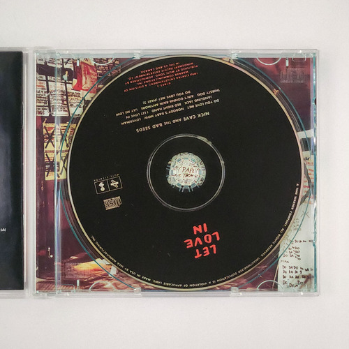 Cd Nick Cave And The Bad Seeds - Let Love In (Usado)