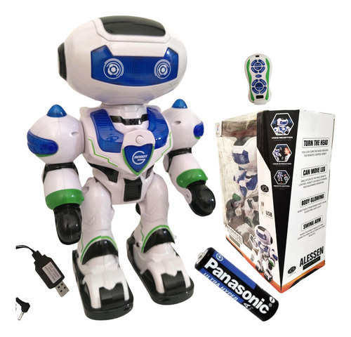 Alessen Robot Inteligente Control Remoto Para Niños Ingles
