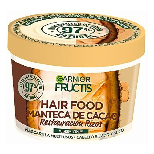 Garnier Fructis Hairfood Manteca De Cacao Mascarilla Para