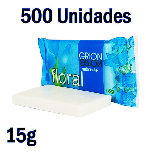 Sabonete Grion Floral 15g Cx 500 Uni