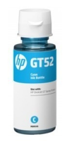 Tinta Hp Gt52 Azul Original Para Impresora 610 5810 5820 310