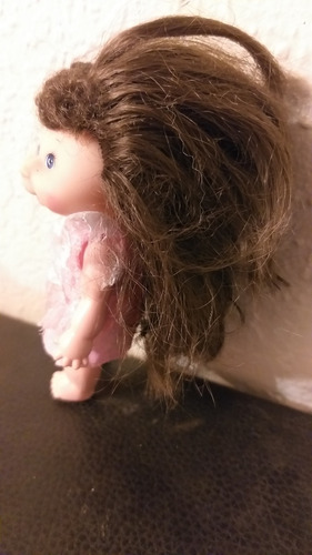 Mini Cabbage Patch, Mattel 1995, Vinil, Cabello Largo (Usado)